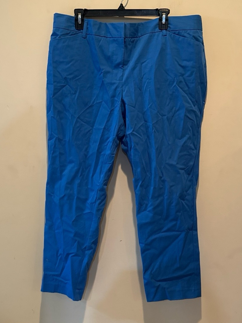 Worthington Royal Blue Cropped Ankle Pants